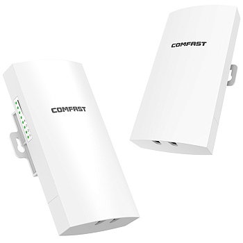 COMFAST Outdoor Wireless Bridge 300Mbps 200mW (CF-E113A V2) Set