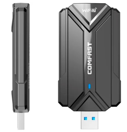 COMFAST WiFi7 USB Wireless Adapter 6500Mbps (CF-983BE)