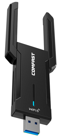 COMFAST WiFi6 USB Wireless Adapter 5374Mbps (CF-972AX)